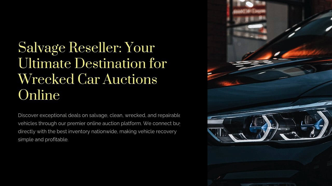 Wrecked Car Auctions