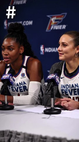 Lexie Hull, Kelsey Mitchell, Stephanie White Postgame Media vs Chicago