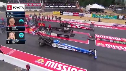 Brittany Force makes the fastest run in NHRA history
