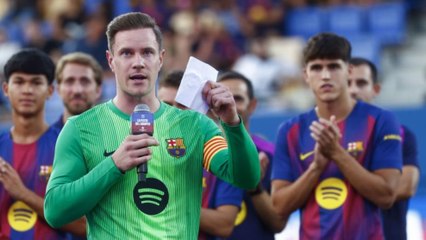 Ter Stegen: "Ha sido importante solucionar el tema con el club, hay que mirar hacia adelante"