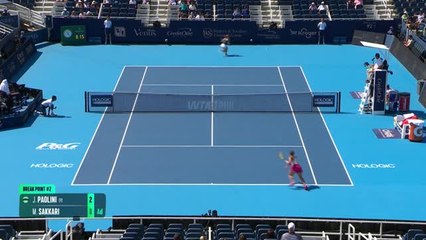 Cincinnati - Paolini domine Sakkari au deuxième tour