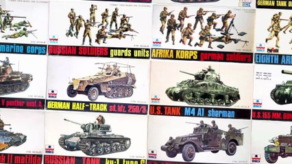 ESCI Les engins militaires de la série 8000 - Partie 1