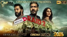 RAID 2 (2025) | Full Movie | Ajay Devgn | Riteish Deshmukh | Hindi Crime Thriller | Urdu/Hindi Dubbed | Exclusive on Cinema Studio! | #cinemastudio #Raid2 #AjayDevgn #CinemaStudio #CrimeThriller #UrduDubbed #RiteishDeshmukh #NetflixIndia #BlackMoney