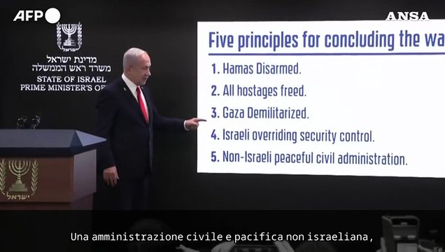 Netanyahu: Non vogliamo occupare Gaza, vinceremo la guerra con o senza sostegno