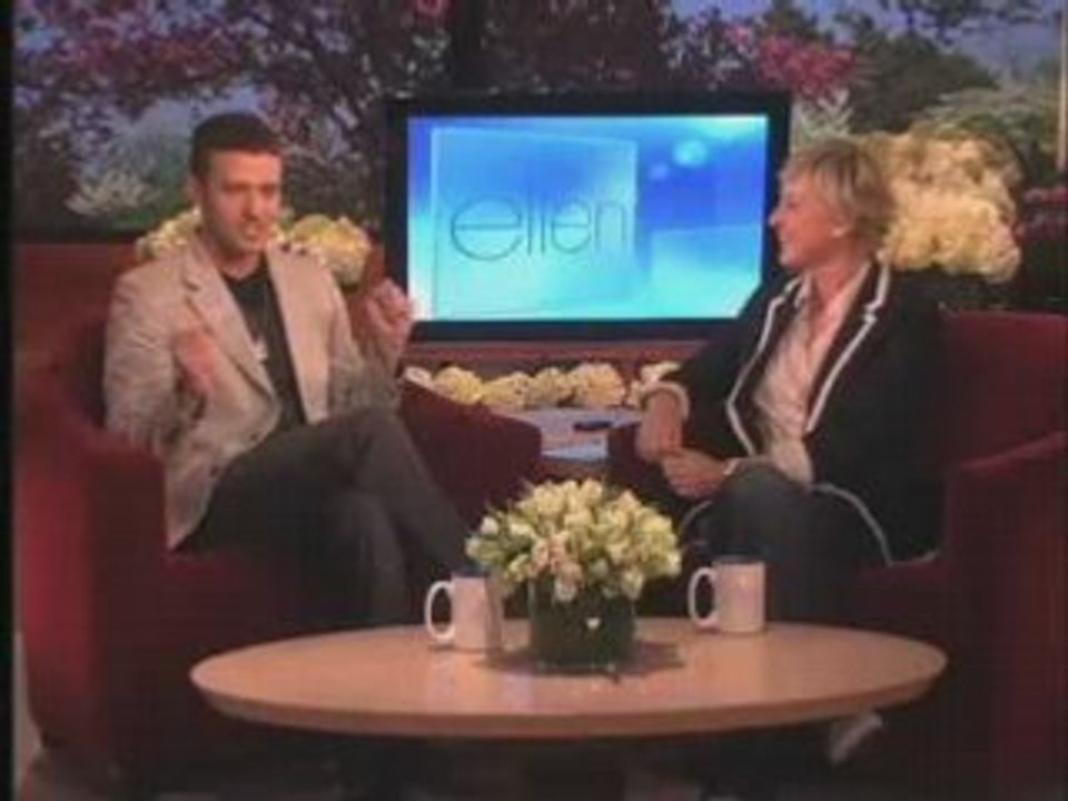 JT parle de Madonna chez Ellen DeGeneres