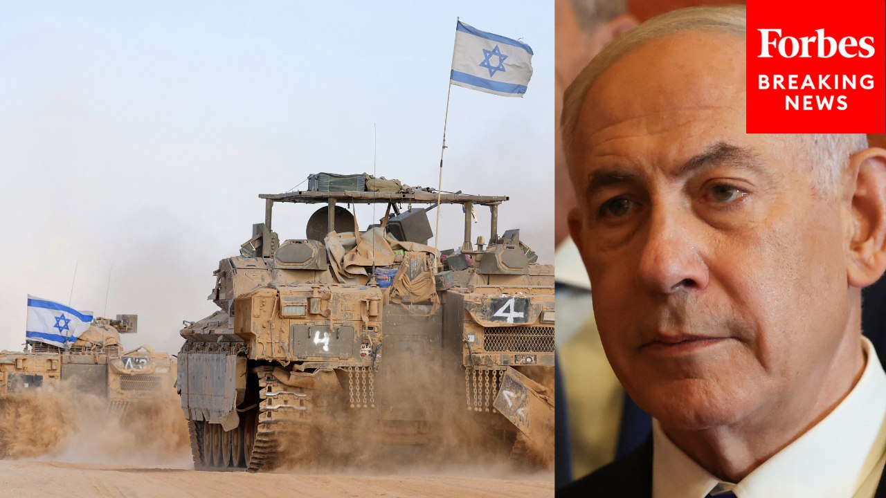 BREAKING NEWS: Israeli PM Netanyahu Holds Press Briefing As Israel Prepares To Fully Occupy Gaza