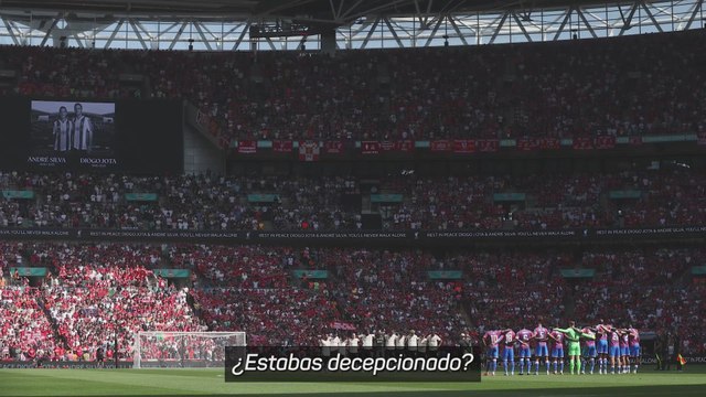 Slot, sobre la interrupción del homenaje a Diogo Jota: No creo que fuera planeado