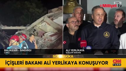 İçişleri Bakanı Ali Yerlikaya: 81 yaşındaki büyüğümüz yaşamını yitirdi
