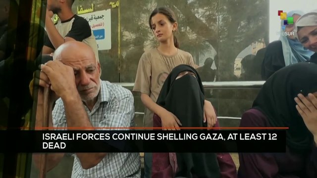 FTS 16:30 10-08: Israeli forces continue shelling Gaza, at least 12 dead