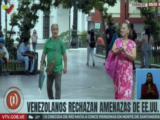 Ciudadanos condenan la actitud injerencista del gobierno estadounidense contra el país