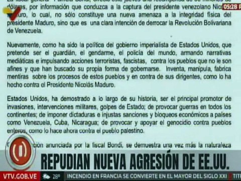 Internacional Antifascista Cap. Guatemala repudia injerencia estadounidense contra Venezuela