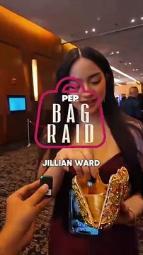 Jillian Ward PEP Bag Raid at GMA Gala 2025
