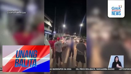 Motorcycle rider, patay matapos pumailalim sa modern jeepney sa Quezon Ave. | Unang Balita
