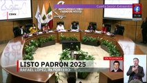 CdMx: INE local entrega lista nominal para la consulta de presupuesto participativo