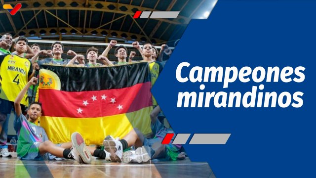 Deportes VTV | Selección mirandina se corona campeón de voleibol en Juegos Estudiantiles