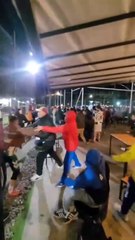 Un partido terminó en batalla campal: hubo dos heridos por cuchillo y dos detenidos