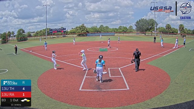 13U RAVENS VS 13U THUNDERCATS - Thu, Jul 31, 2025 11:25 AM to Thu, 1:11 PM