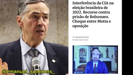 Barroso é o mentor intelectual da Débora que pichou a estátua com o "Perdeu Mané"