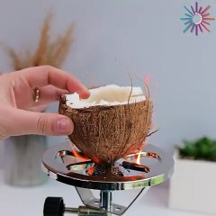 How to make shredded coconut from scratch! 🥥😋