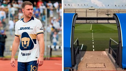 Aaron Ramsey ilusiona a afición de Pumas por posible debut en CU: "Todo listo en casa"