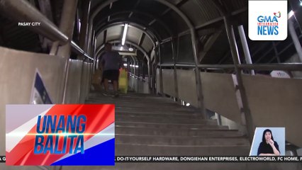 Matarik na hagdan mula sa LRT-1 EDSA Station palipat ng MRT-3, problema ng ilang pasahero | Unang Balita