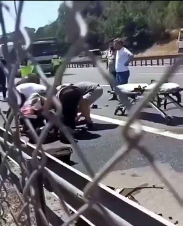 Deniz Servan Narin motor kazası fotoğrafı! Deniz Servan kaza videosu