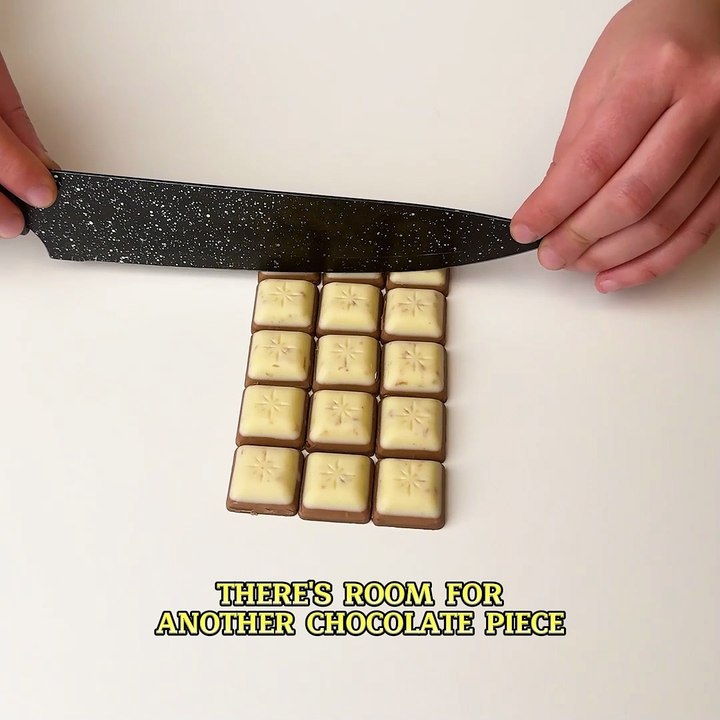 Grab one piece of chocolate without anyone noticing! 🍫😋