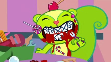 Happy Tree Friends TV Series H2 CV 2006 Behind The Eigh Ball Chew Said A Mouthful MondoMedia
