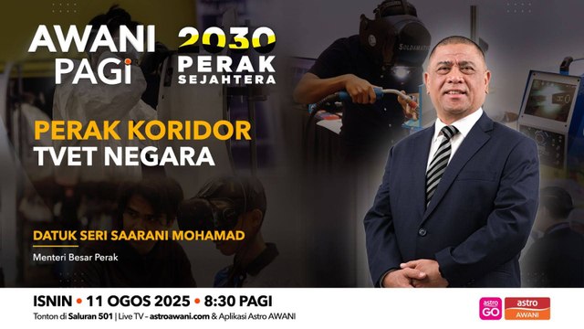 AWANI Pagi: Perak koridor TVET Negara