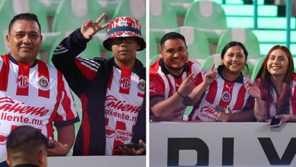 Afición de Chivas se apodera del TSM pese a ser vistante en el partido contra Santos