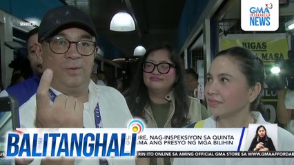 DTI at Dept. of Agriculture, nag-inspeksiyon sa Quinta Market para tiyaking tama ang presyo ng mga bilihin | Balitanghali