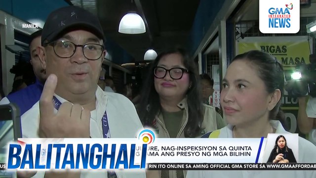 DTI at Dept. of Agriculture, nag-inspeksiyon sa Quinta Market para tiyaking tama ang presyo ng mga bilihin | Balitanghali