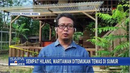 Dugaan Pembunuhan Wartawan di Pangkal Pinang, 1 Terduga Pelaku Ditangkap 1 Lainnya Masih Dikejar