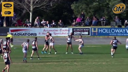 Shaun Driscoll joins in the Panthers' third-quarter blitz