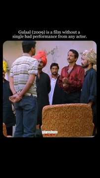 This wasn’t just a movie, it was a reminder that silence can be the loudest truth 🤫🎬✨🔥 #GlamSham #celebs #Bollywood #FilmLovers #Gulaal [ GlamSham, CinemaWithSoul, ActingMasterclass, FilmLovers, Bollywood, Celebs, Gulaal ]