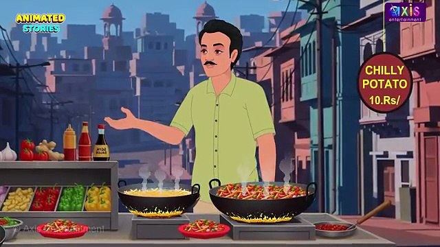 Poor Chilly Potato Seller | English Stories | Learn English | English Stories | Moral Stories | #englishstory #cartoon #moralstories #animatedstories #bedtimestories #learnenglish #learnenglishthroughstory #englishstories #animation #story #tale