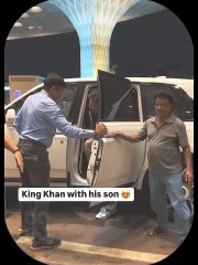 srk & son: a heartwarming airport moment! 💖✈️ #throwback #srk"   #srk #bollywood #fatherson #viralmoment #airportdiaries #celebritysightings #throwbackthursday #familyfirst
