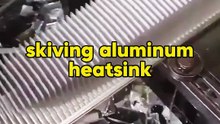 skiving aluminum heatsink