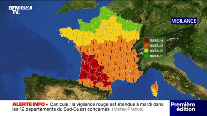 Canicule: 30 degrés dans le nord de la France, 40 degrés dans le sud... La France suffoque