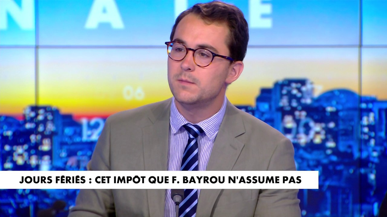 L'édito de Paul Sugy : «Jours fériés : cet impôt que François Bayrou n'assume pas»