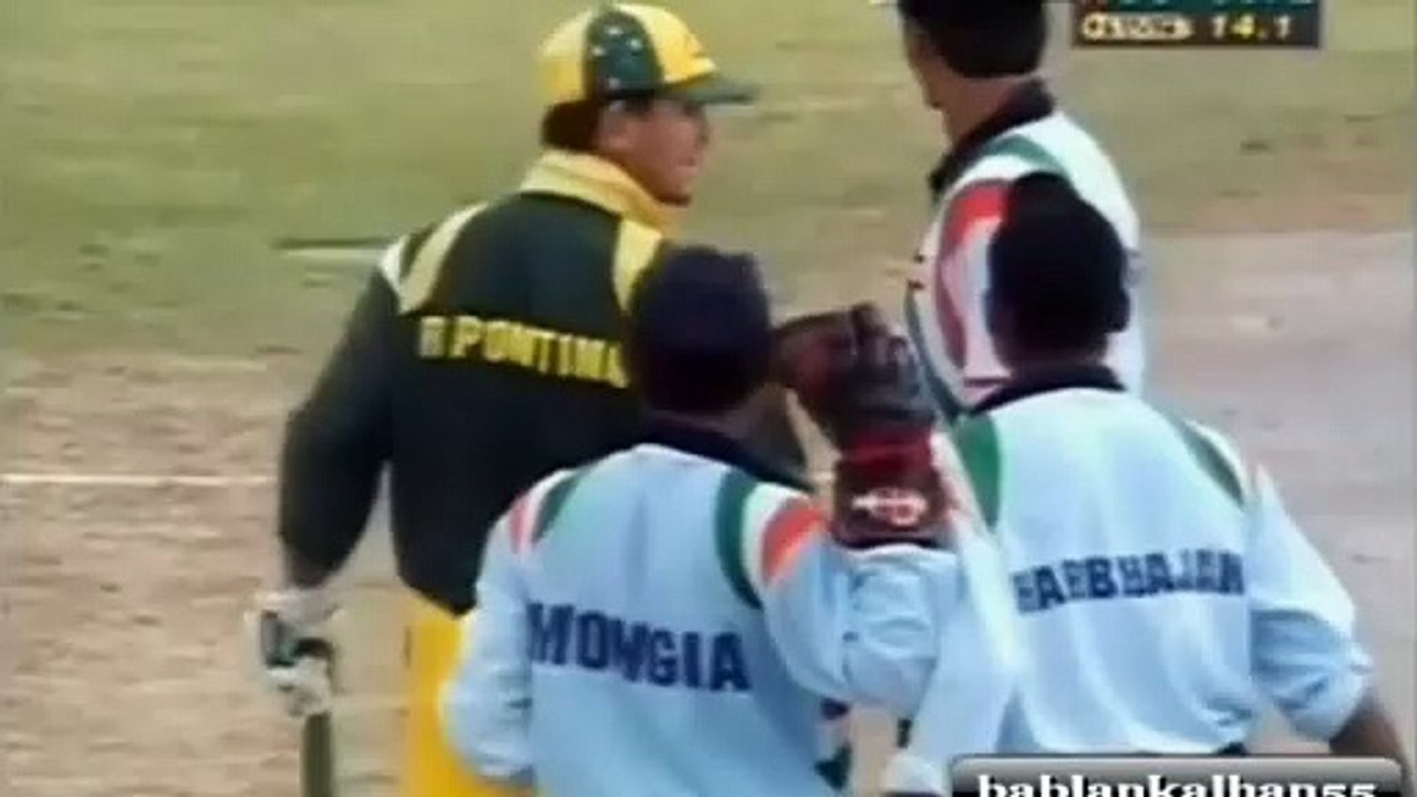 12 Dismissals of Ricky Ponting by Harbhajan Singh| Harbhajan Singh vs Ricky Ponting.