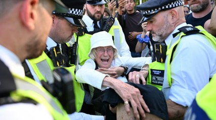 Hunderte Festnahmen bei Gaza-Demo in London