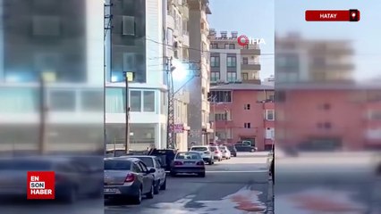 Hatay'da aşırı sıcaklarla birlikte elektrik hattında art arda patlamalar yaşandı