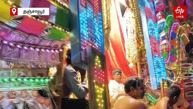 புன்னைநல்லூர் அருள்மிகு ஸ்ரீ மாரியம்மன் வீதி உலா: ஆயிரக்கணக்கானோர் சுவாமி தரிசனம்!