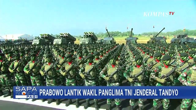 Prabowo Resmikan 6 Kodam Baru dan Tunjuk Jenderal Tandyo Budi Revita Jadi Wakil Panglima TNI