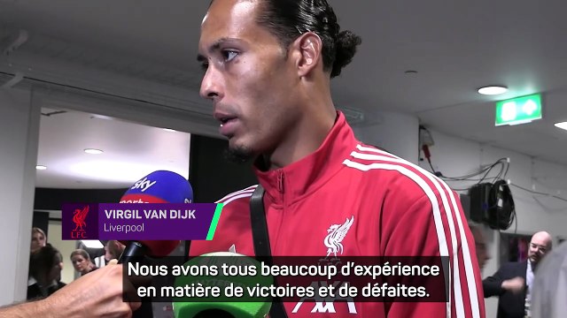 Van Dijk : Beaucoup de choses à améliorer pour espérer conserver notre titre