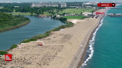 Antalya'da arkası nehir, önü deniz manzaralı 'sahilkondu