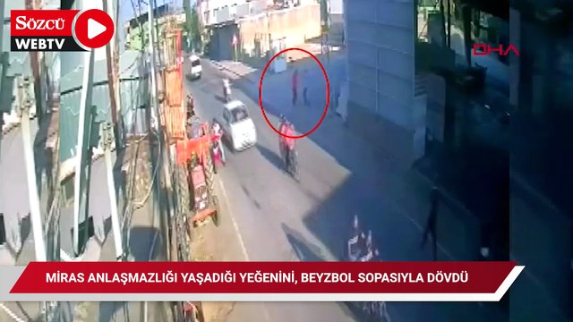 Miras anlaşmazlığı yaşadığı yeğenini, beyzbol sopasıyla dövdü