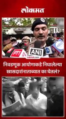 राहुल गांधींसह सर्व खासदारांना पोलिसांनी ताब्यात घेतल्याचं कारण  सांगितलं...