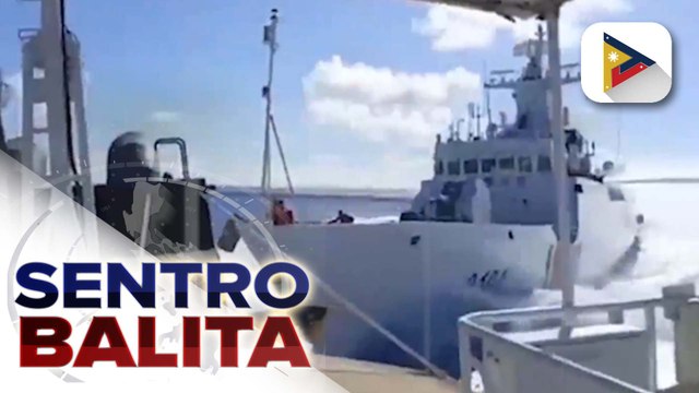 Dalawang barko ng China, nagbanggaan habang hinahabol ang isang barko ng PCG sa Bajo de Masinloc; PCG, agad nag-alok ng tulong sa mga tauhan ng CCG | ulat ni Gab Villegas